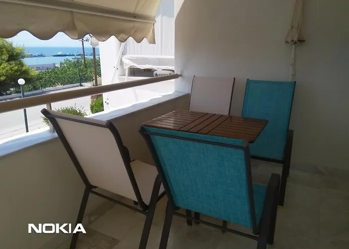 Seaview To Olympus, Sunny, Cosy Appartement