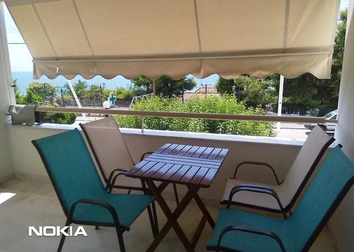 Appartement Seaview To Olympus, Sunny, Cosy Nea Michaniona